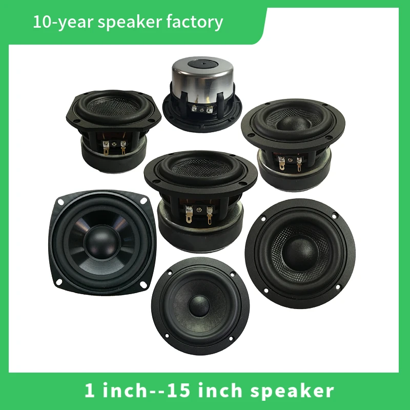High Quality 8 Inch Double Magnet Mid Woofer Speaker 4Ω/8Ω optional Fiberglass Antimagnetic RMS Power 60W Mid Bass Speaker