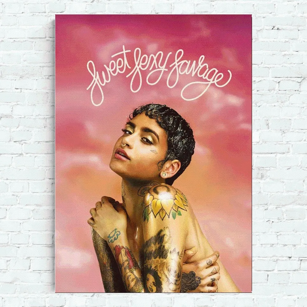 Kehlani singer Poster Home Office Wall Bedroom Living Room Kitchen Decoration Painting