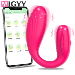 Wireless Vibration Love Egg Vibrator Vaginal G Spot Vibrating Stimulator Wearable Bluetooth APP Control Sex Toys For Adult Women