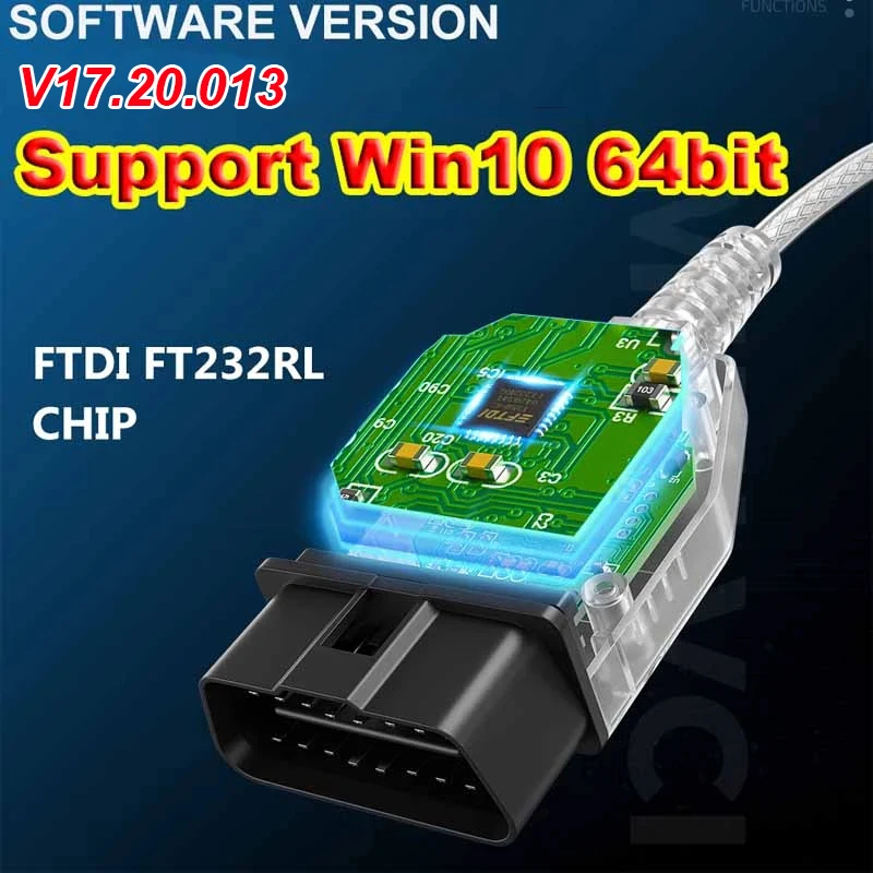 MINI VCI MINIVCI J2534 Tis Techstream Software V18.00.008 For Toyota OBD OBD2 Diagnostic Cable With Software Link Till Year 2022