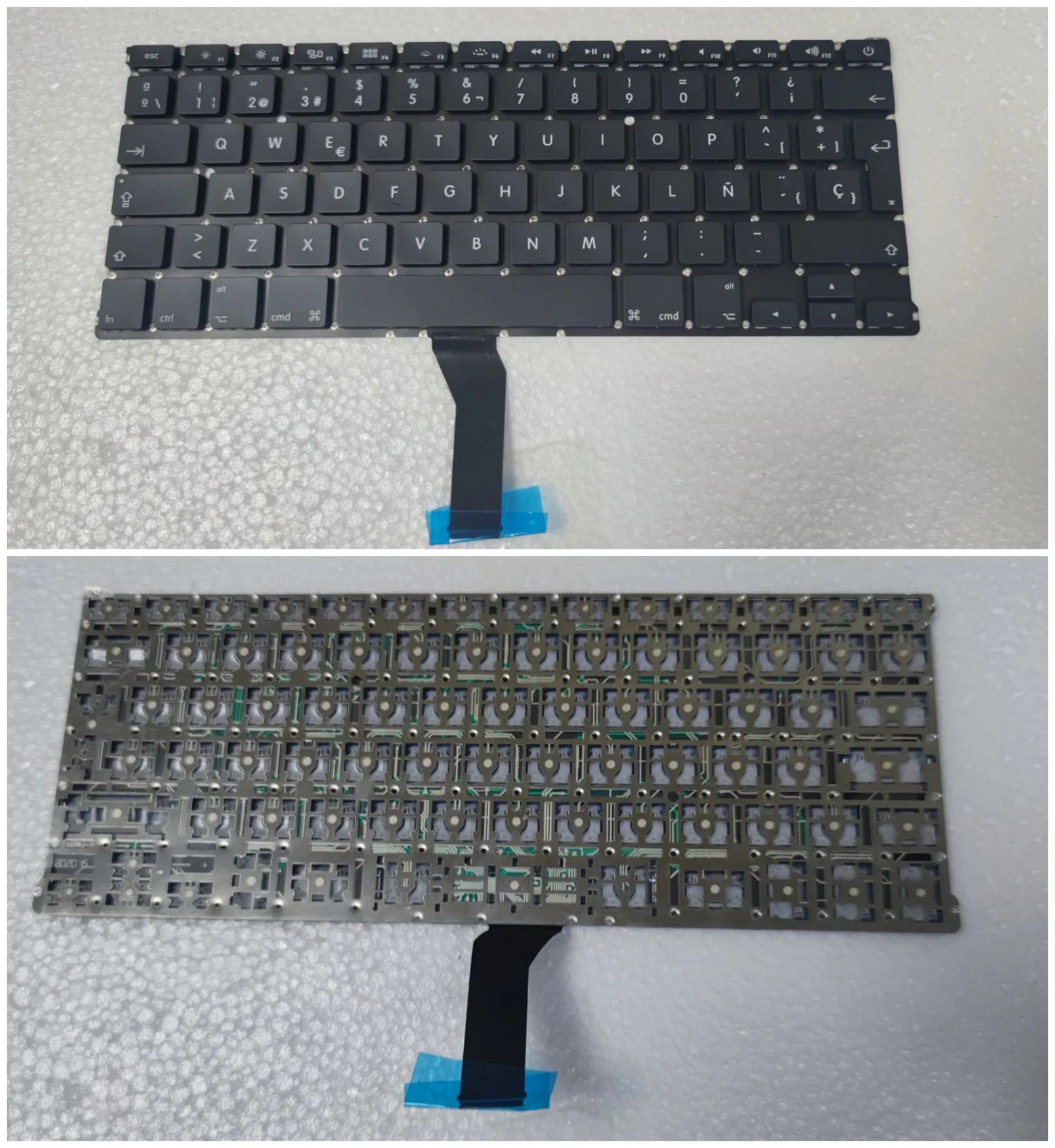 

Испанская клавиатура для Macbook Air A1369 A1466 MC965/966/503/50413 дюймов без подсветки