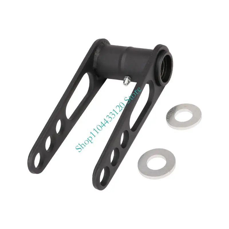 Motorcycle Lowering Link Support With Adjustable Hole Positions 630G Weight Steel Construction For Stability Improved