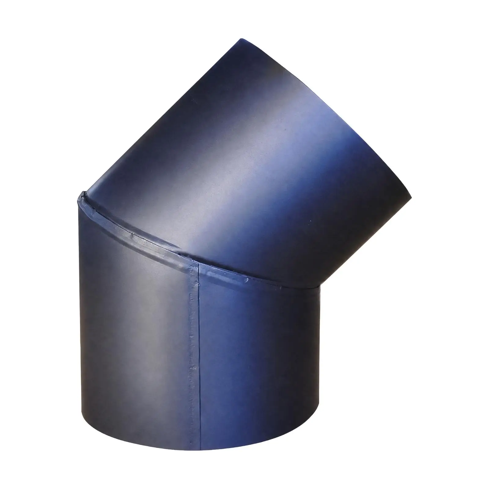 304 Stainless Chimney Elbow 45 Degree Flue Pipe Bend for Fireplace Wood Stove Exhaust Vent Connector