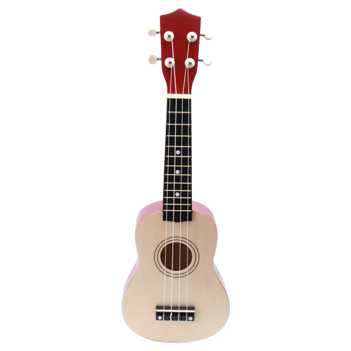 

21 Inches Simulated Guitar Vintage Style Acoustic Toy Kids Instrument Bamboo Music Child Childrens