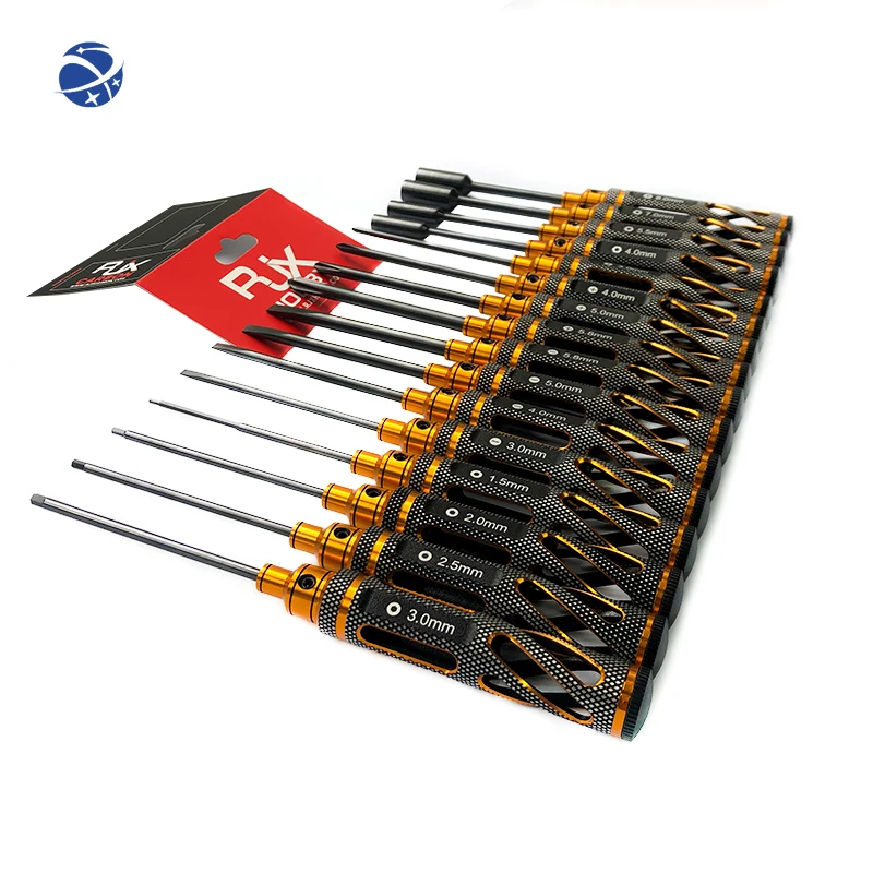 

YUNYI RJXHOBBY Quality hobby tool set precision screwdrivers rc tools in screwdriver socket rc car tool set