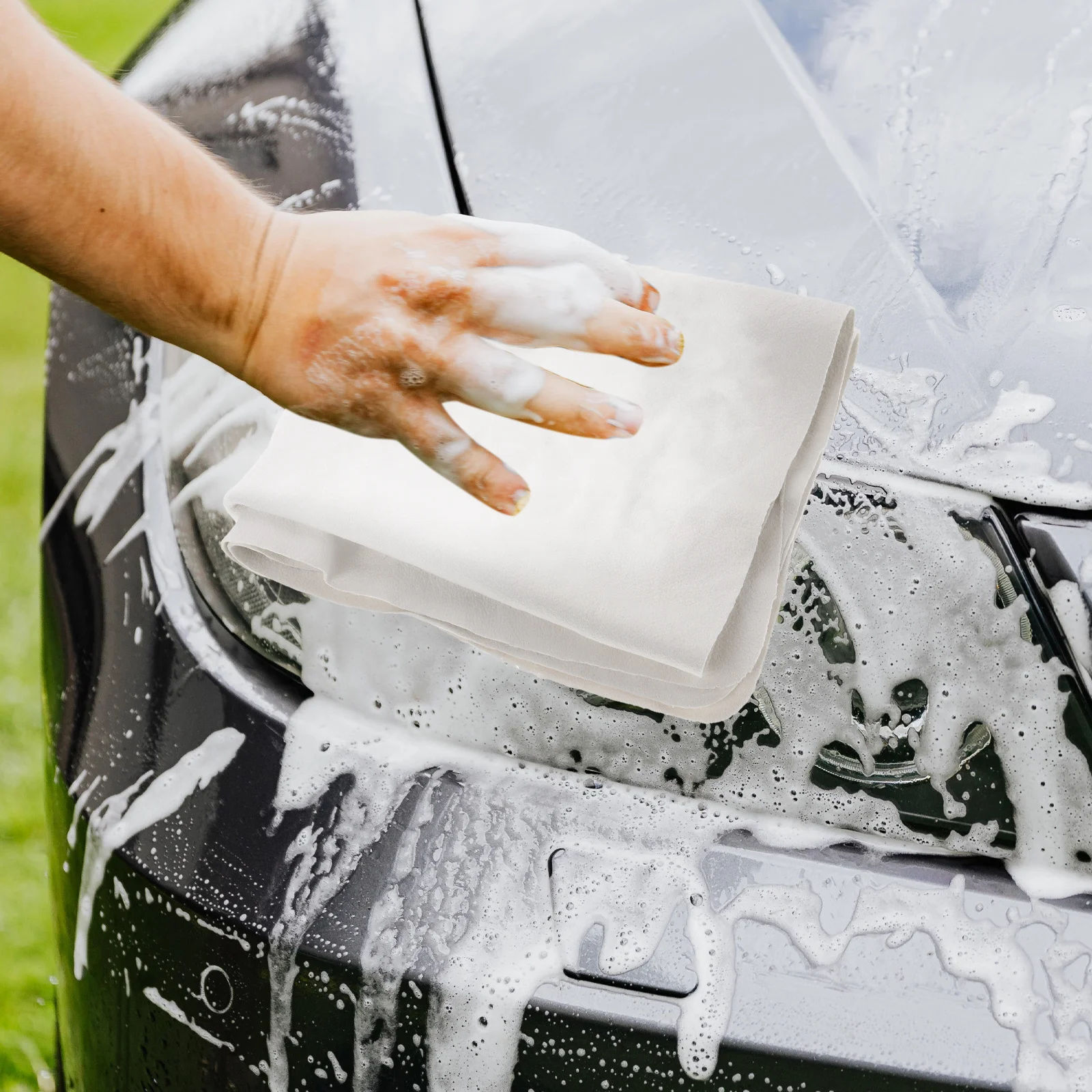 

Water-absorbing Quick-drying Deer Skin Towel Absorber for Car Accessory Cleaning Towels Cloth Chamois Washcloths