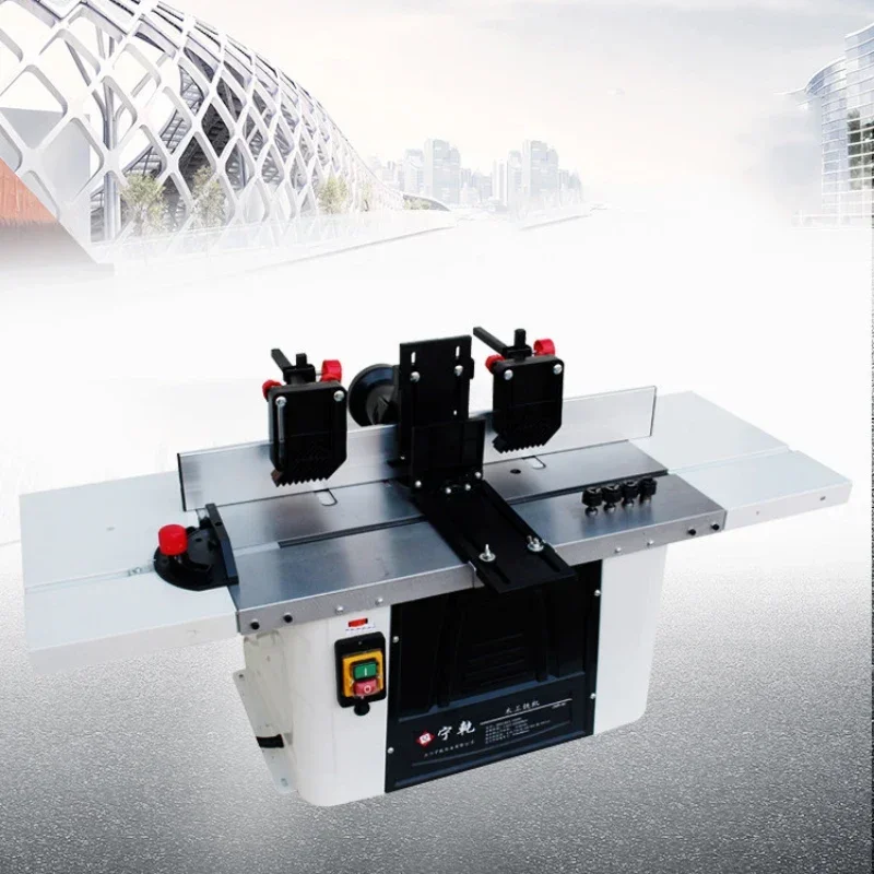 New LargeR-40 Arc Chamfering Machine Vertical Wood Milling MachineWoodworking Slotting Machine Trimming Machine Shaping Spindle