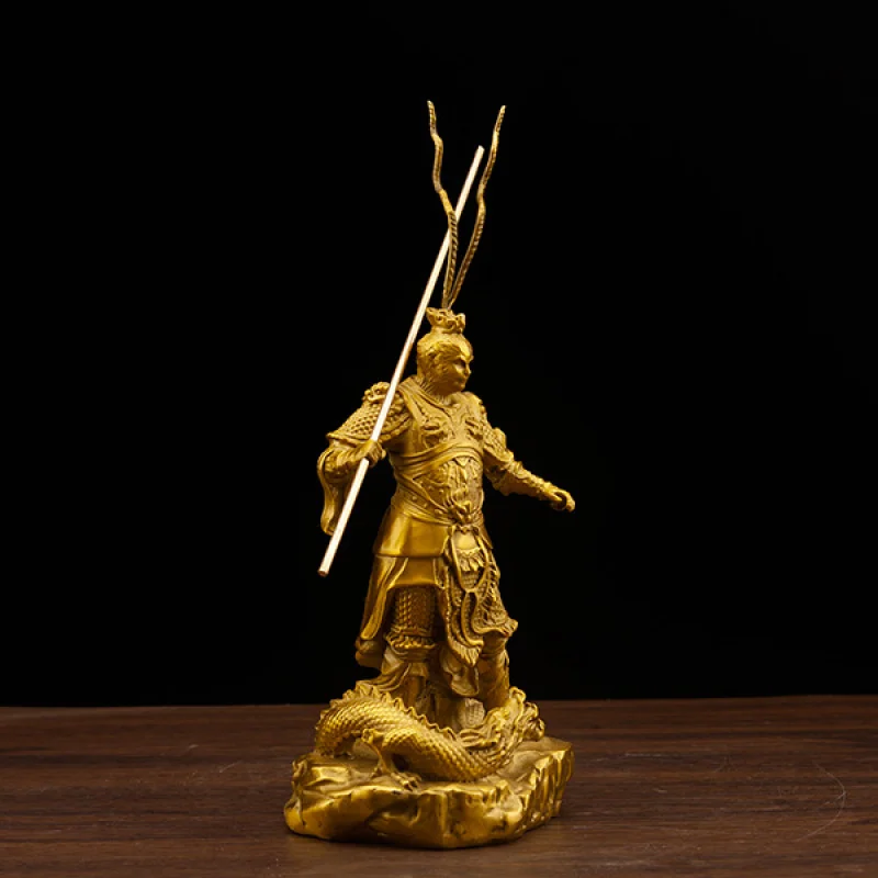 Pure Copper Sun Wukong, King, Fighting And Conquering Buddha, Bronze Monkey, The Great Sage Returning To Heaven,