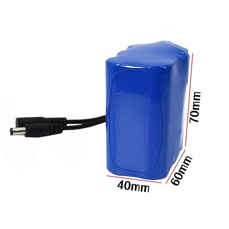 

Новый перезаряжаемый литиевый аккумулятор 12В 6Ач 18650 (3S2P) для камер видеонаблюдения, GPS-устройств, фонарей и портативного поискового оборудования.