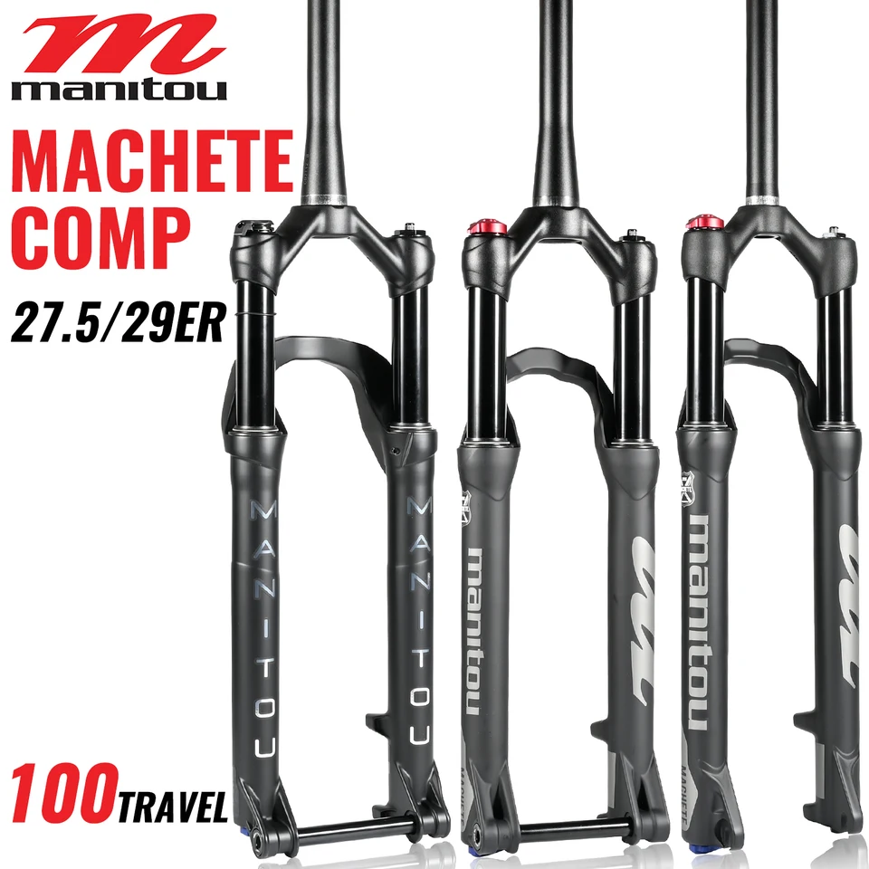 Bicycle Fork Manitou Machete COMP Bicycle Suspension Mountain Bike