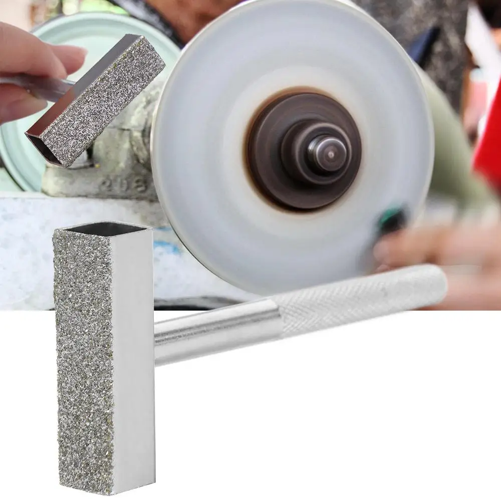 Diamond-coated Grinding Wheel Dresser Metal Sharpening Bench Grinder Dressing Tool Thicken Sanding Disc Abrasive Tools