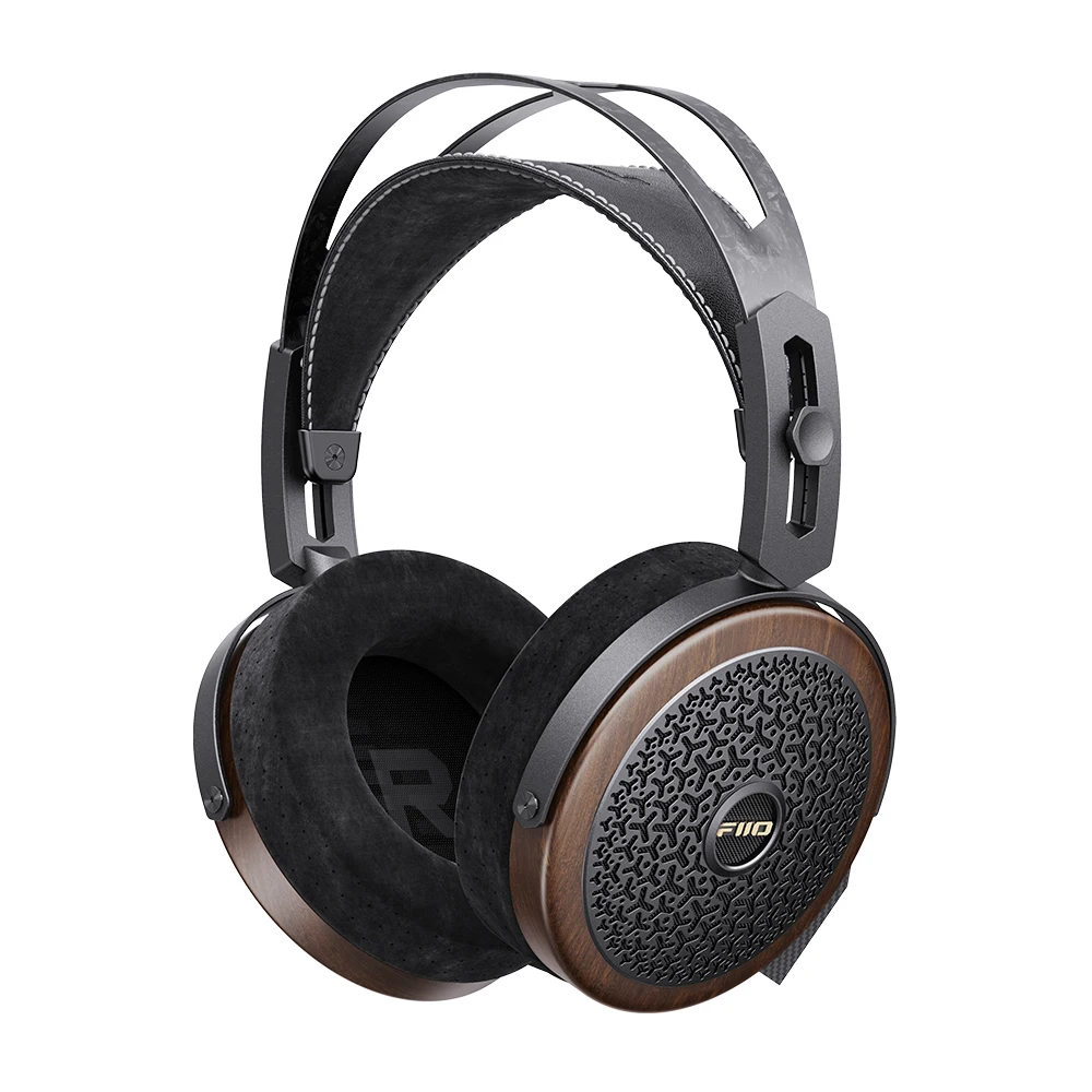 FIIO FT15 HiFi Over-Ear-hoofdtelefoon, met planaire magnetische driver, 101 mm groot membraan, lichtgewicht ontwerp met open achterkant.
