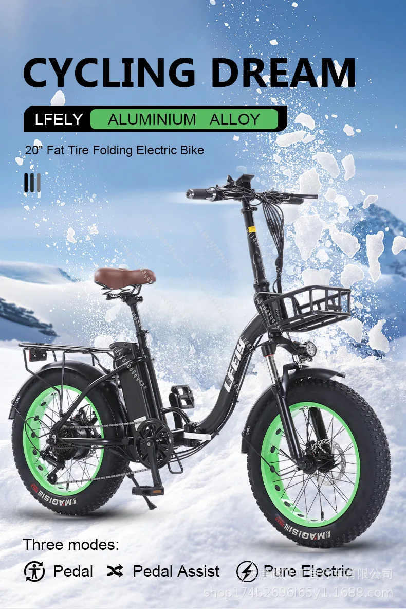 20 inch 7 speed electric assist bicycle adult pedal electric bicycle electric vehicle