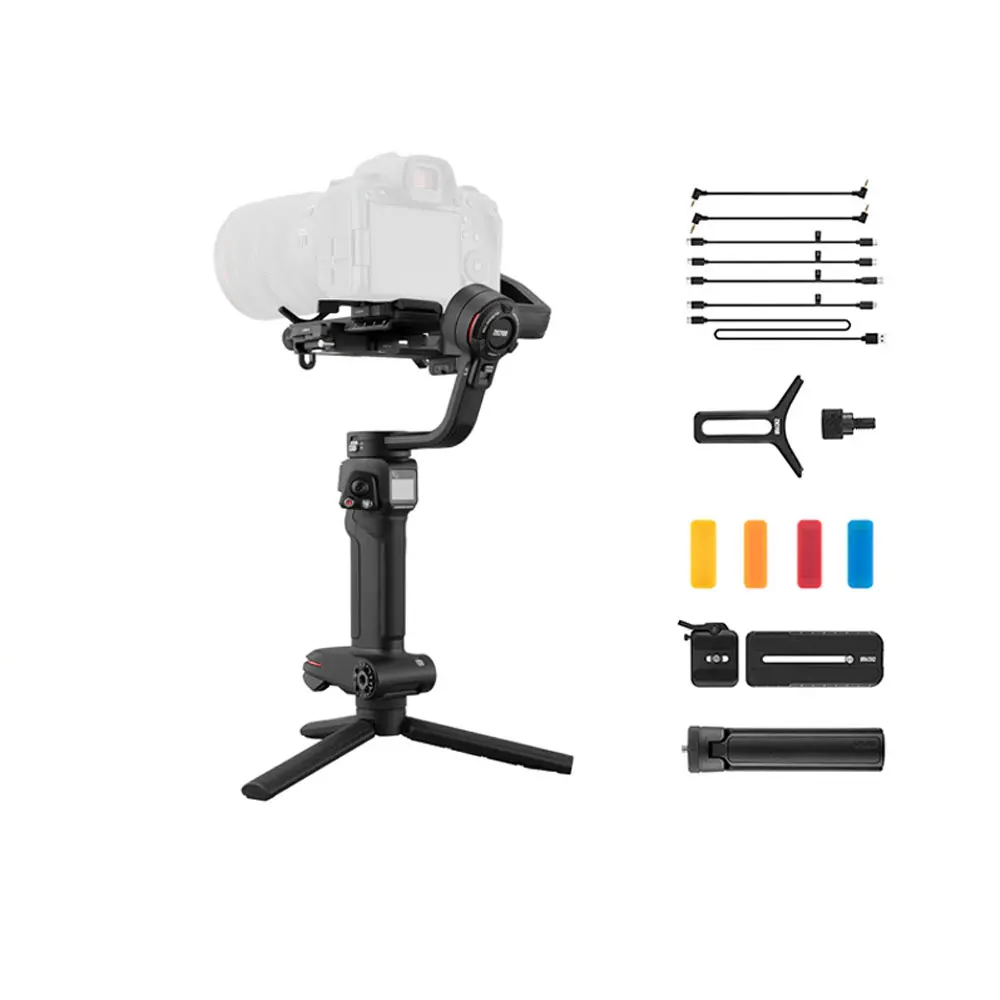 ZHIYUN Weebill Oficial 3 Câmera Gimbal Estabilizador portátil ao ar livre de 3 eixos para