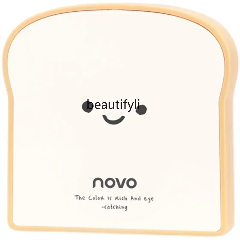 zqNovo Toast Nine Colors Eye Shadow Plate Matte Earth Tone Daily Light Makeup