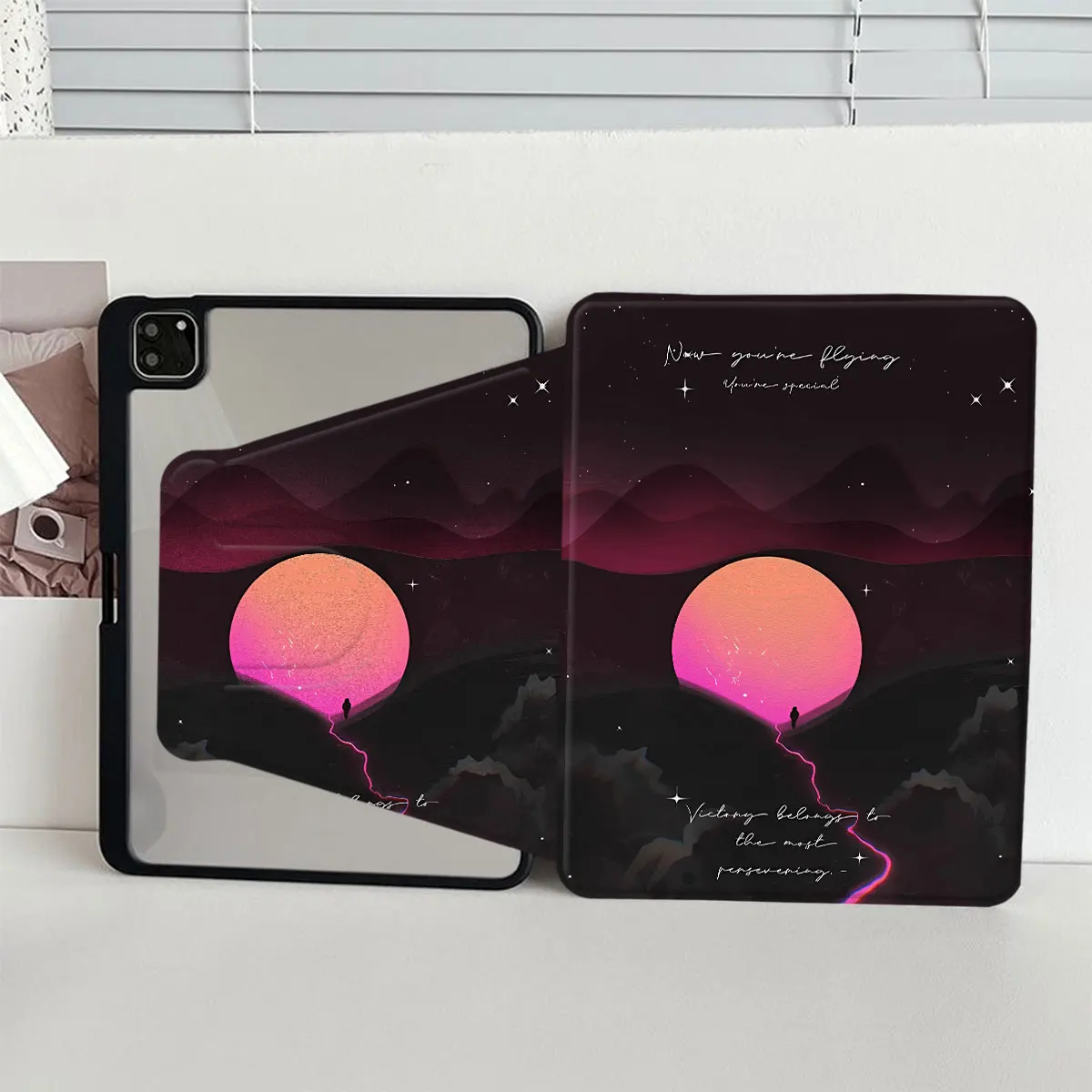 

Tri-fold Funda For SamsungA9 8.7" Plus 11" A8 iPad10.2 7/8/9th MiPad 7 Pro 12.5in Xiaomi 5/6 11 Red#8.8 iPad 4th 5th 10.9