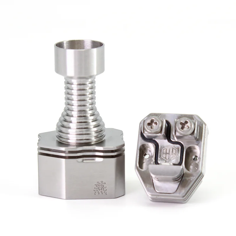 SXK نمط أربعة في واحد 415BB Tsubame MTL RBA جسر ل BB Mod صندوق البليت Cthulhu AIO Boro Mod SS316L مع 4 قطعة دبابيس تدفق الهواء