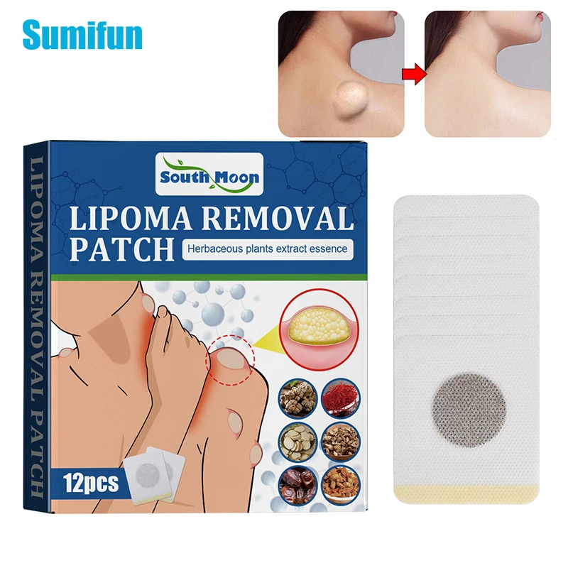 

12pcs Lipoma Removal Patch Removes Lipomas Fibroids Subcutaneous Lumps For Pain Relief Stickers Chinese Herbal Medicine Plaster