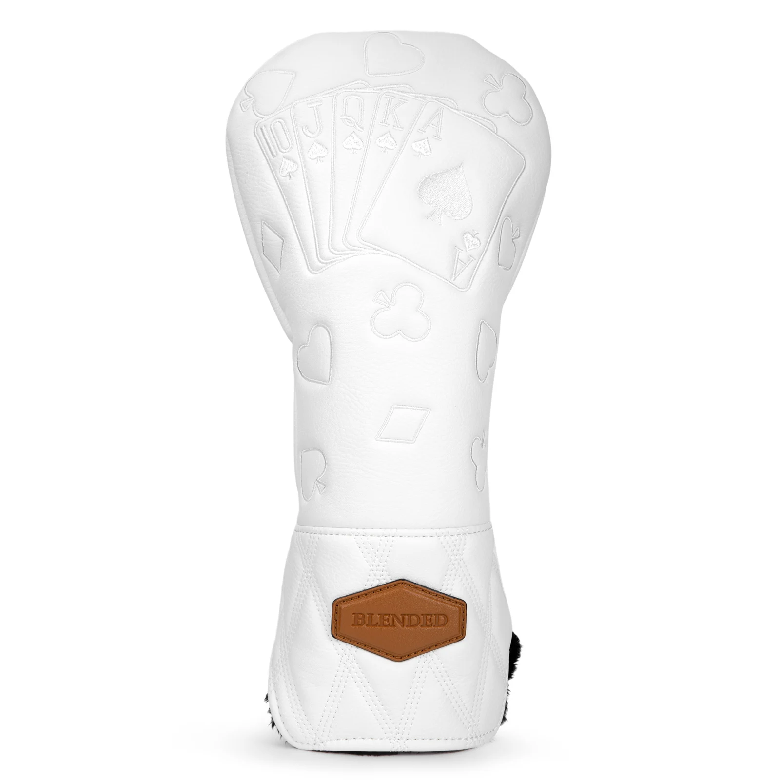 Golf Club Covers Poker White P - Golf Equipment Storage review and price