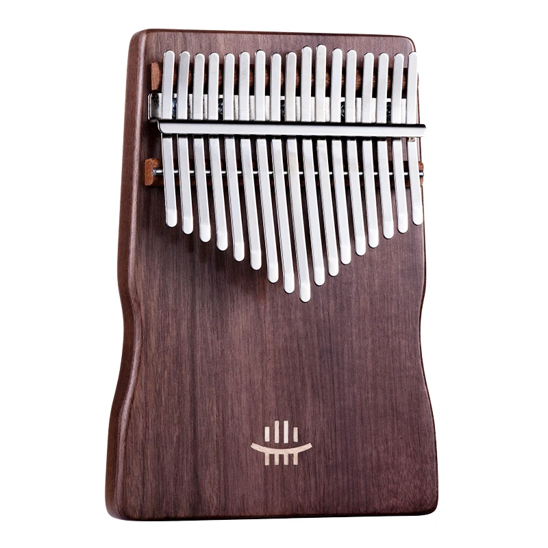 Hluru Kalimba 17 Keys ,Professional Kalimba Flatboard ,Rosewood Sapele Walnut Mbira, Kalimbas Musical Instrument for Beginner