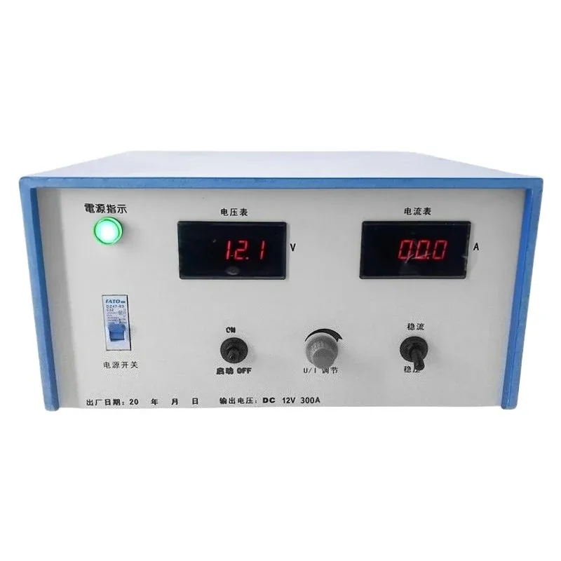 

12V Electroplating Rectifier 300A Electrolytic Oxidation Galvanizing Metal Surface Treatment Equipment