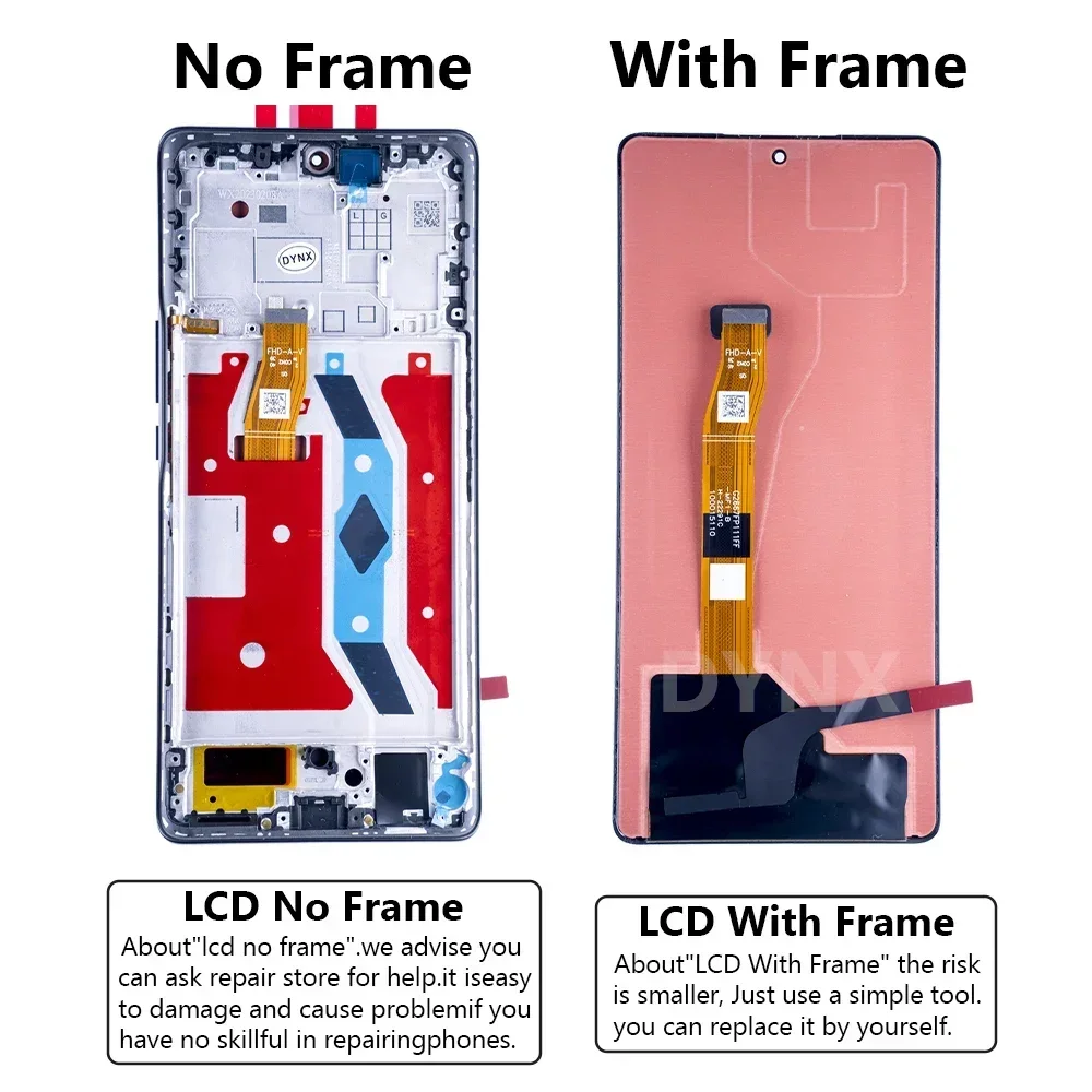 For HUAWEI Honor X9a 6.67\'\'For HonorX9a RMO-NX1 LCD Display Touch Screen Digitizer Assembly Replacement