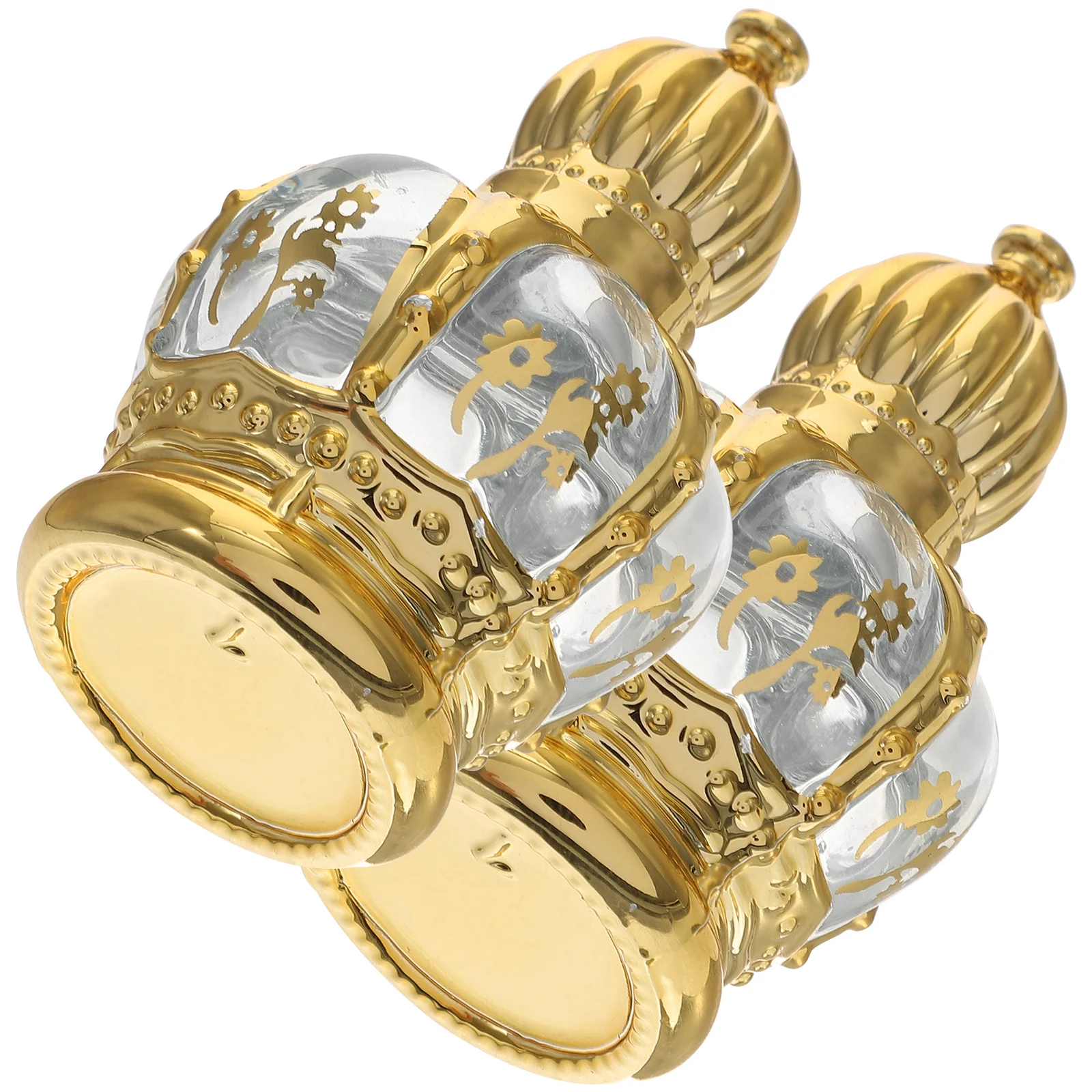 

2Pcs Refillable Roller Bottles Glass Essential Oil Containers Leak Proof for Perfume Massage Oil Portable Sub Bottle