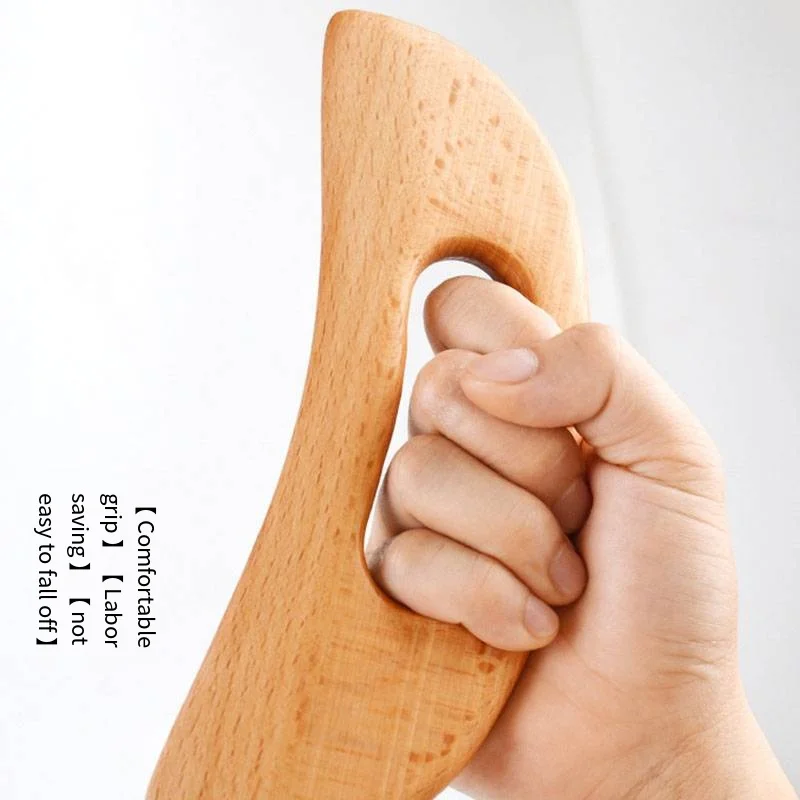 

Health Care Slimming Guasha Board Wood Therapy Massage Stick Lymphatic Drainage Massager Scraping for Relaxation and Recover