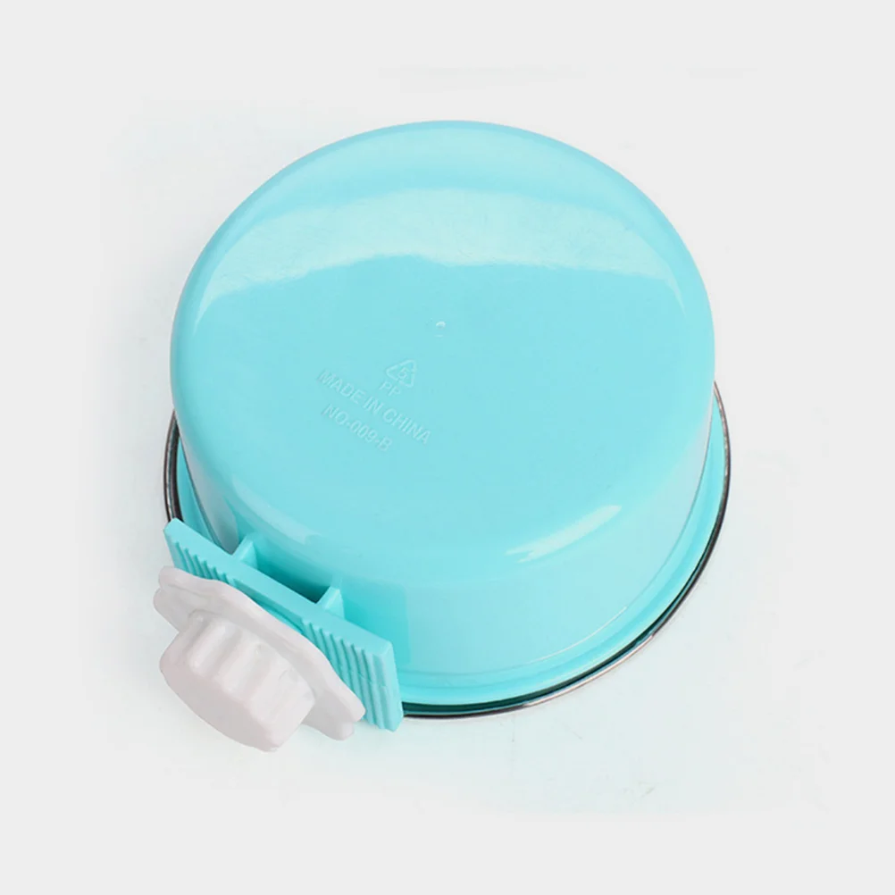 

Pet Food Bowl Tilted Cat Feeding Bowls Dog and Kitten Stainless Steel Abs Container