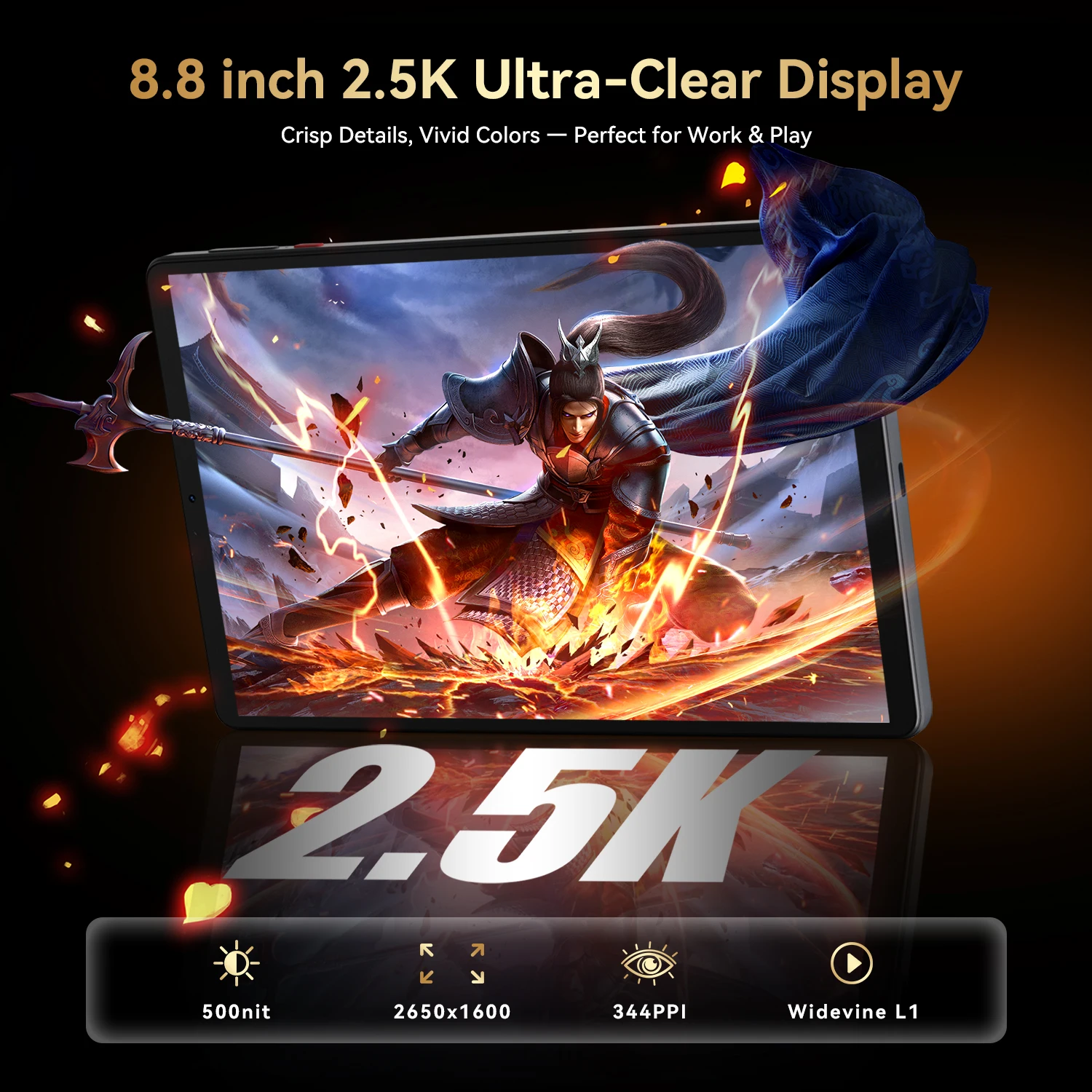 Headwolf TiTan1 8.8 12GB+256GB 4G LTE Gaming Tablet