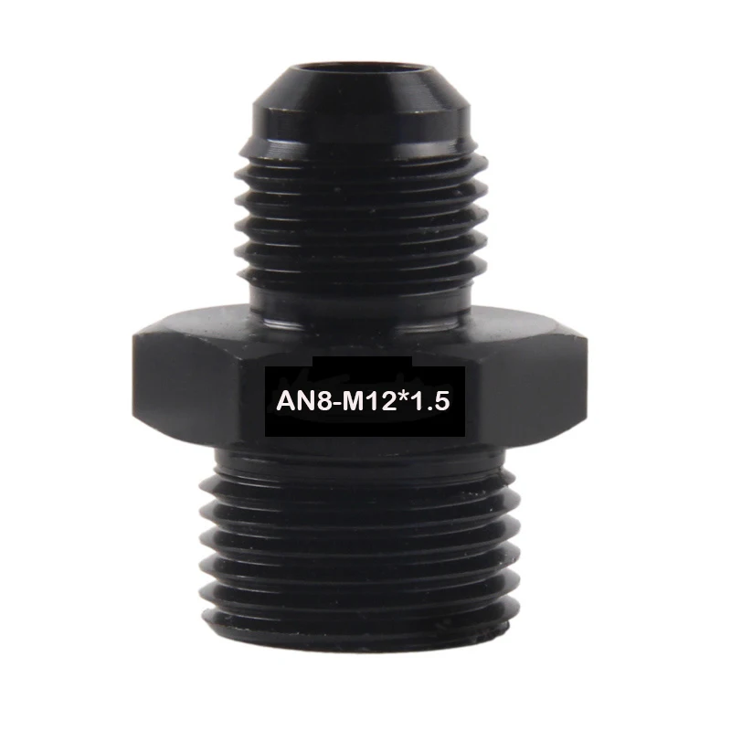 male M16 P1.5 M12 * 1.5 M12 x 1.5 18*1.5 to 8an an8 an 8 male adaptor adapter Fitting