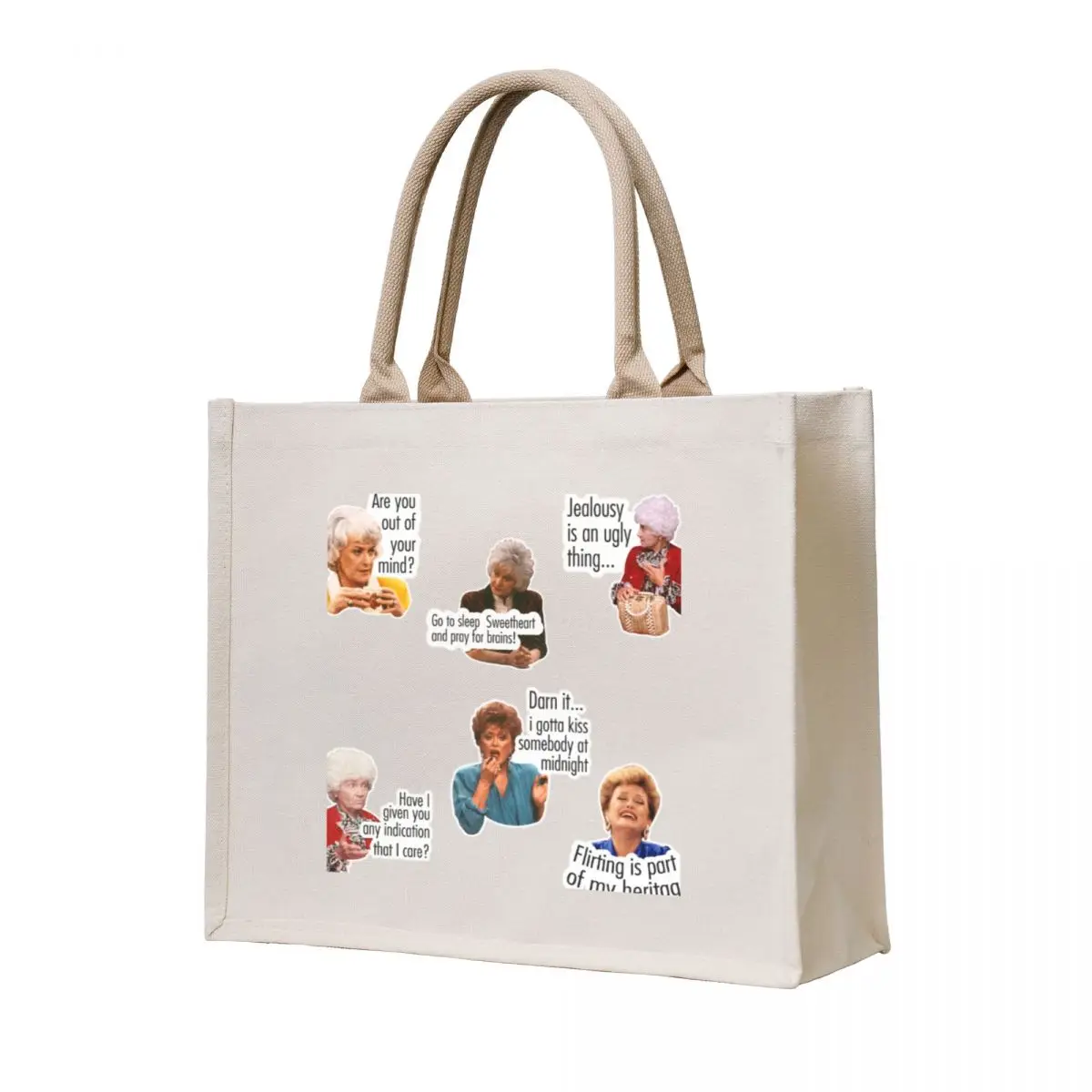 

Golden Tote Bag Canvas stote bag shopper bag women Canvas shoulder
