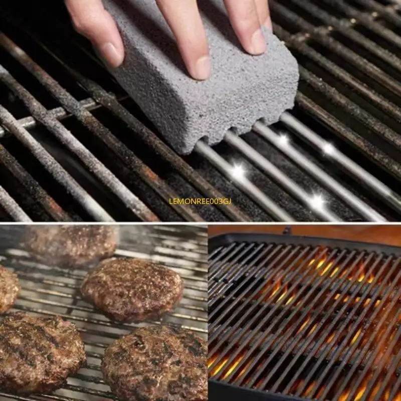 M4YC Ecofriendly Foam Foam BBQ Scrubber Pumice Brick Remover مناسبة للمشاوي في الهواء الطلق وصيانة أفران المطبخ