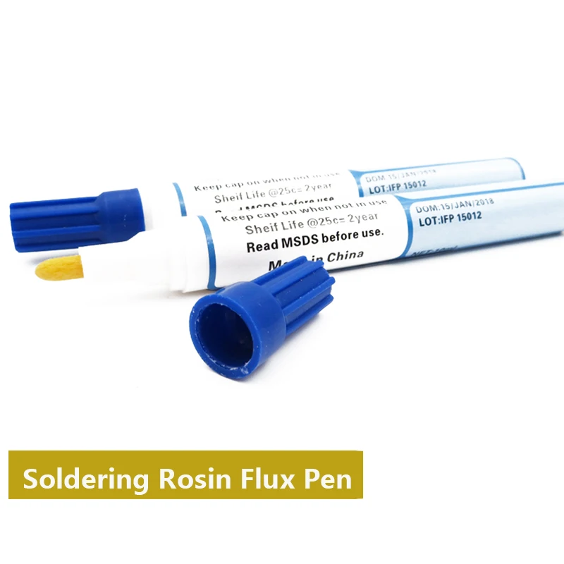 

951 10ml Soldering Rosin Flux Pen Low-Solid No-Clean Solar Cell Panel Welding Pen For SMT SMD PCB Reworking Repairing