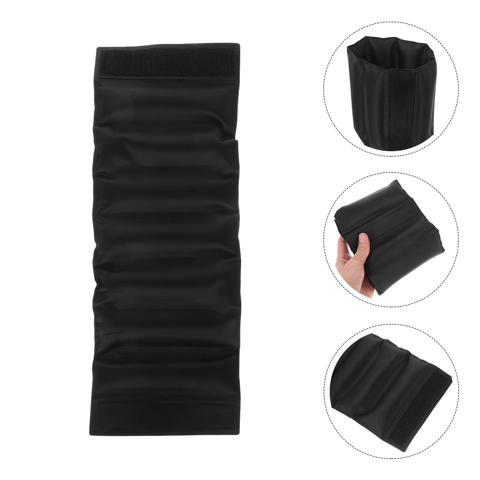 

Wine Cooler Sleeve Gel Bottle Chiller Reusable Portable Outdoor Camping Beverage Cooler Bag Black Ice Wine Bag