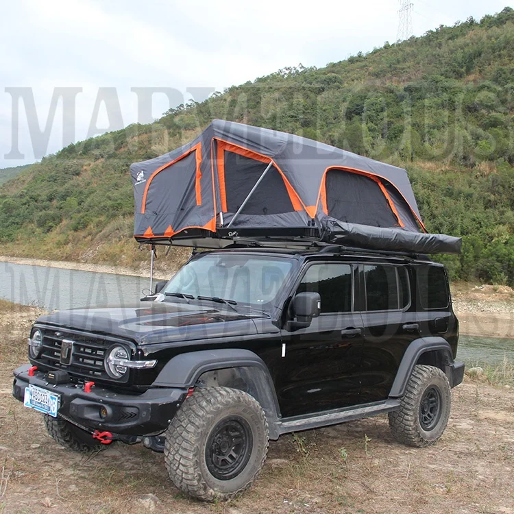 Aluminum Roof Top Tents for Camping Rooftop Tent 4 Person Car Parking Tents