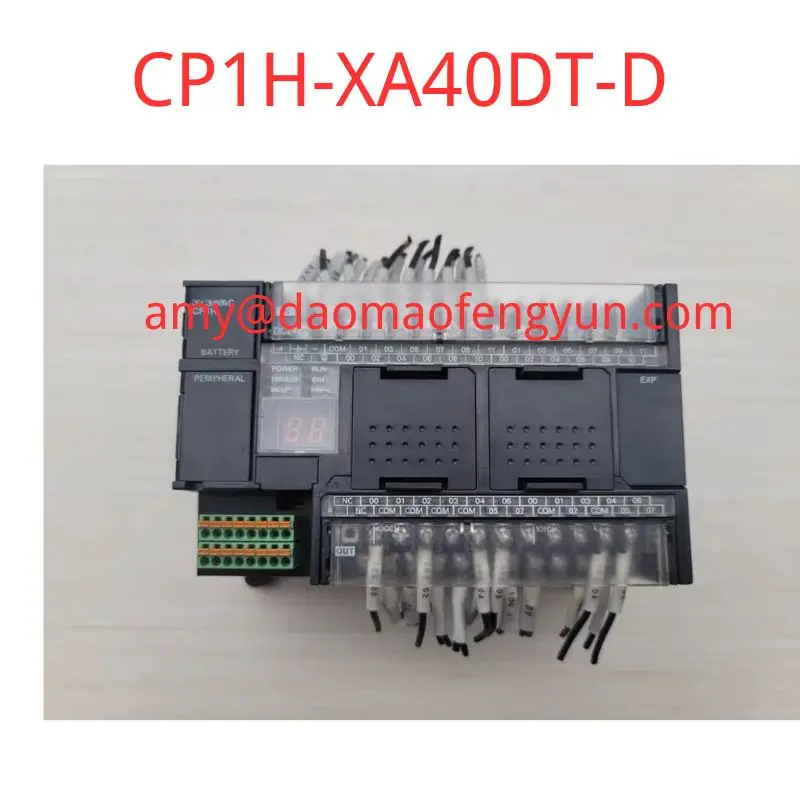 Second-hand  CP1H-XA40DT-D PLC Module tested  ok