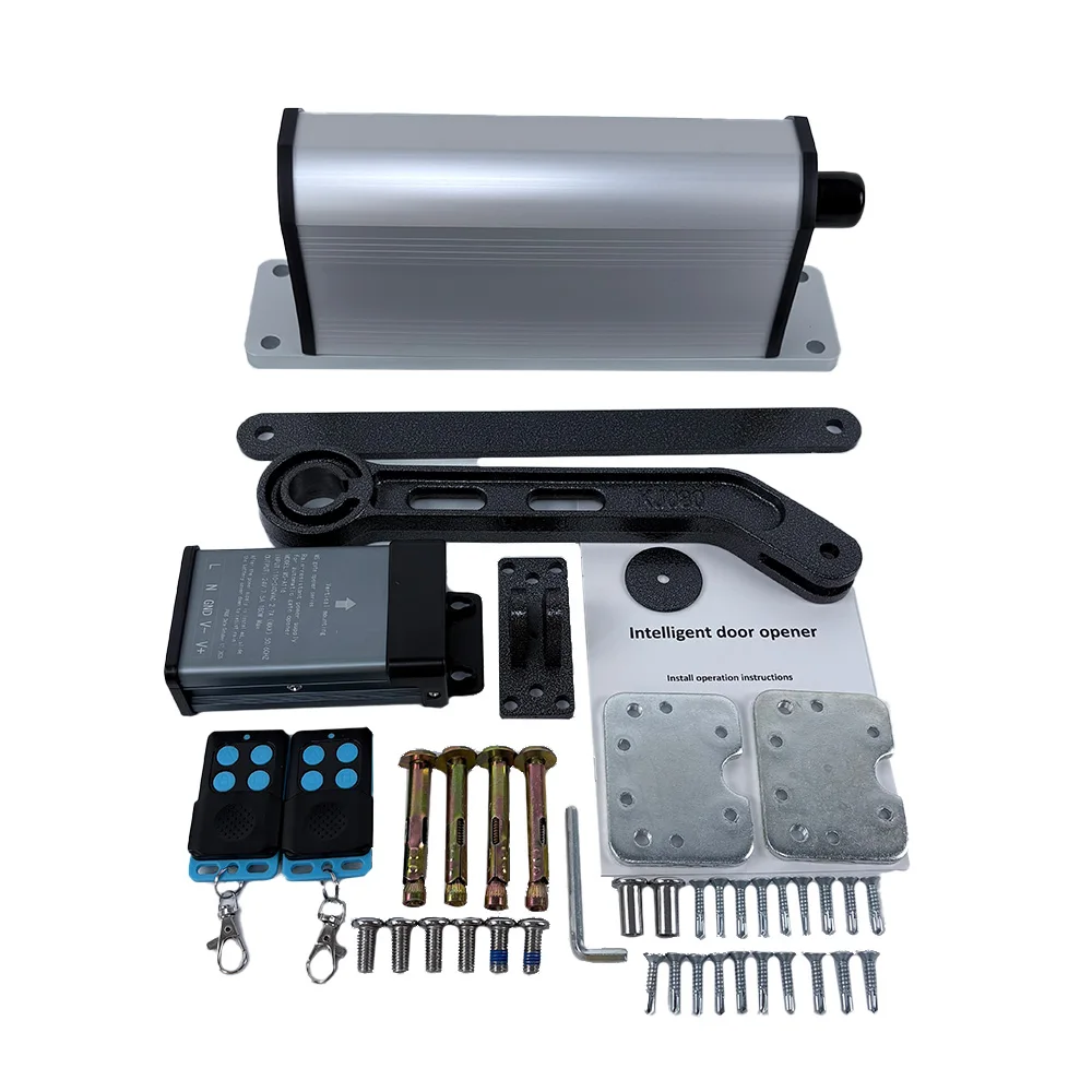 Indoor Outdoor Automatic Door Operators Remote Control Electric Swing Door Motor for Light Door