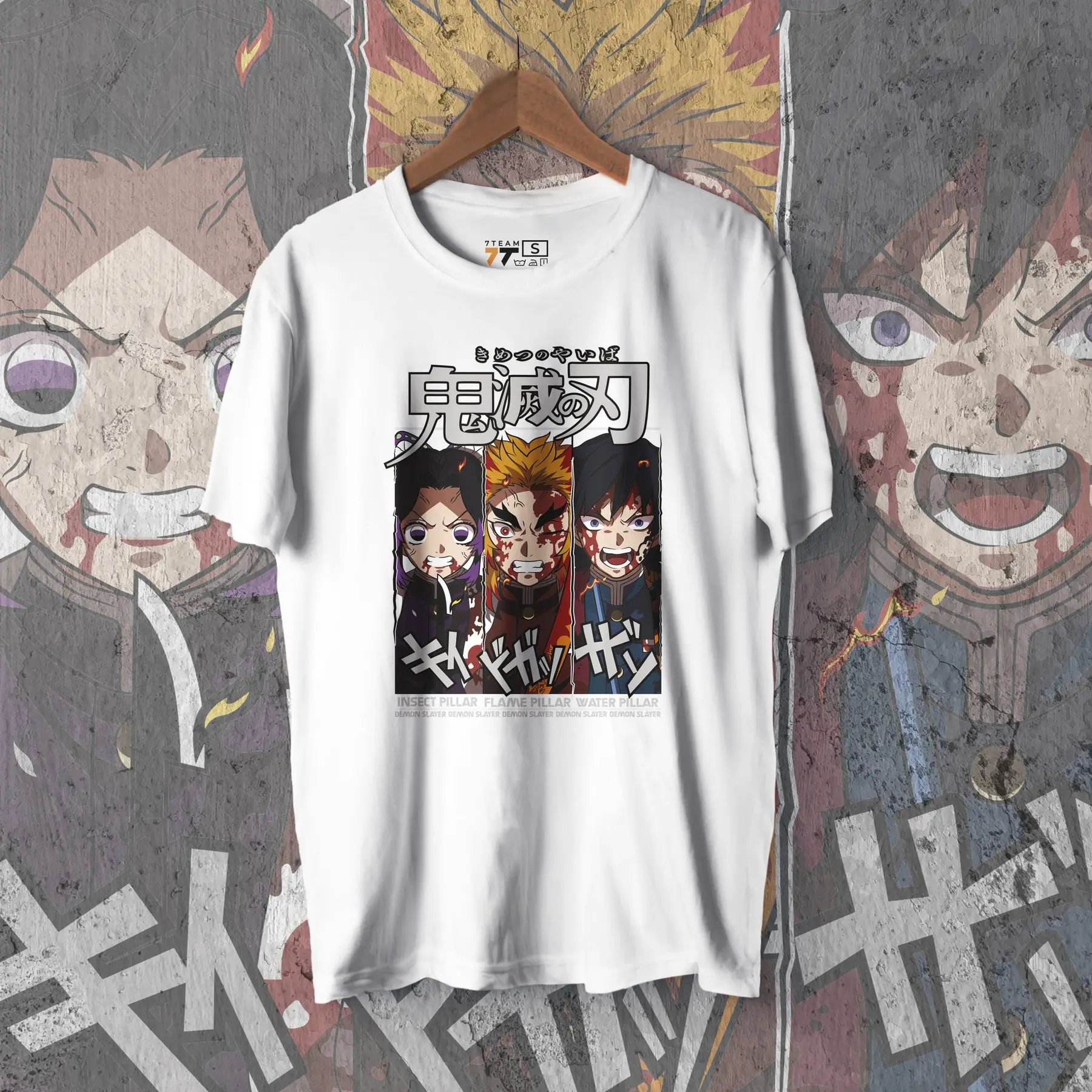 T-shirt with print Demon Slashing Blade - Pillars 3 WE