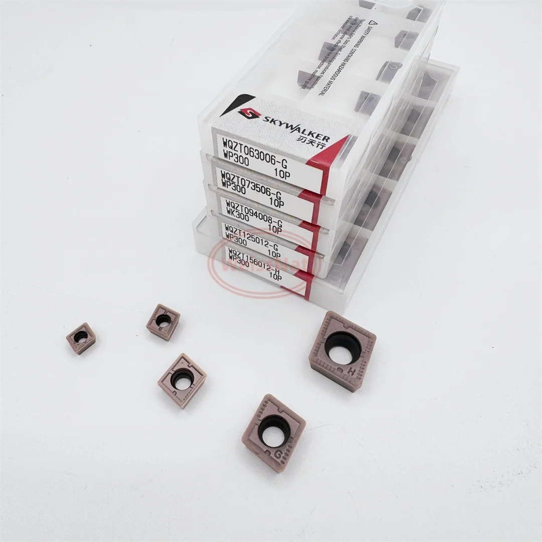 

WQZT042004 WQZT052504 WQZT063006 WQZT073506 WQZT094008 WQZT125012 WQZT156012 WCMX030208 U Drill Carbide Insert WQZT WCMX Inserts