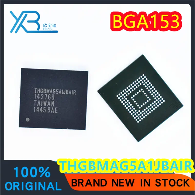 

(5/50 шт.) THGBMAG5A1JBAIR BGA-153 Совершенно новый подлинный чип памяти EMMC IC точечная электроника