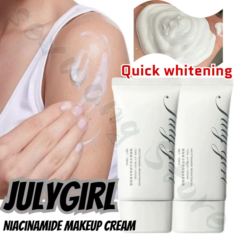 

July Girl No-makeup Cream Niacinamide Nude Makeup Concealer Brightens Skin Moisturizing Refreshing Non-Sticky Base Makeup 130ml