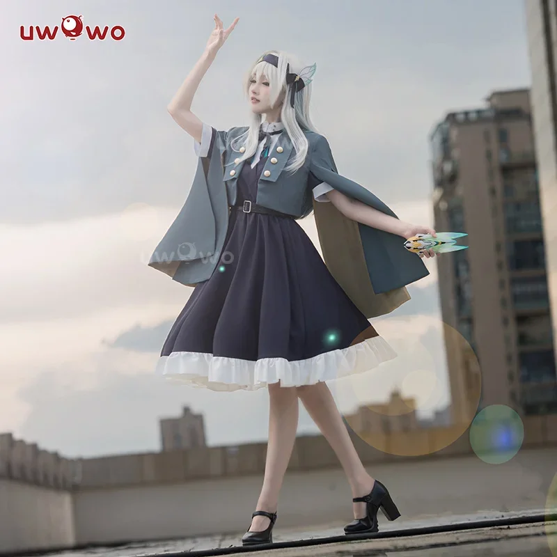 SN55IN STOCK UWOWO Firefly Gioco Cosplay Honkai Star Rail Midsummer Firefly Time Abbigliamento casual Vestito Costume cosplay Abito Sala $ 5Q @ 1