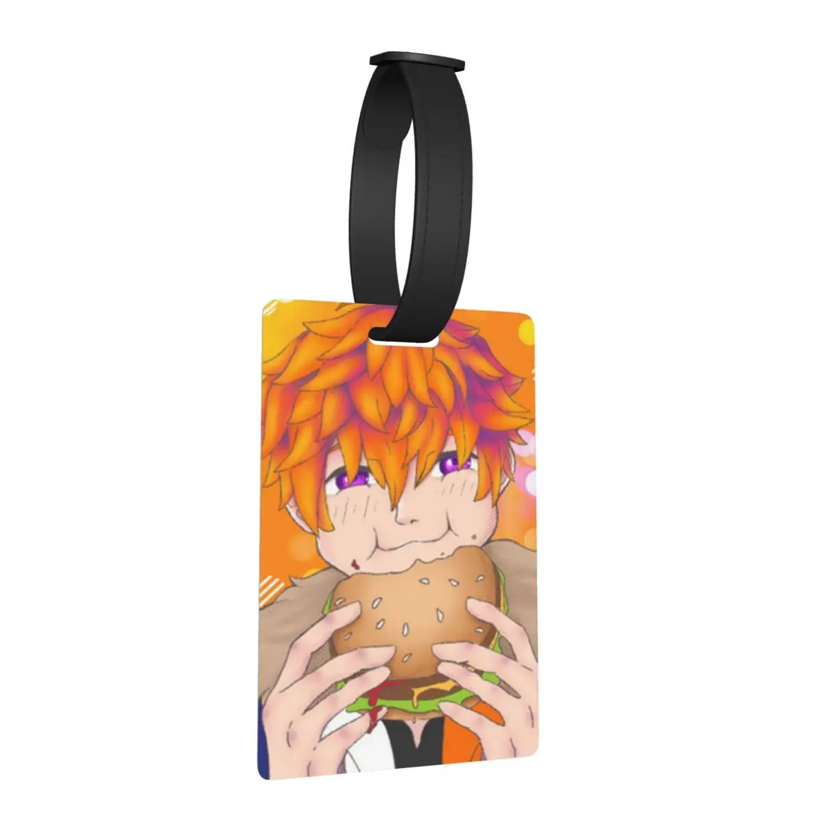 

Beelzebub Obey Me Luggage Tags Suitcase Accessories Travel Fashion Baggage Boarding Tag Label Holder ID Name Address