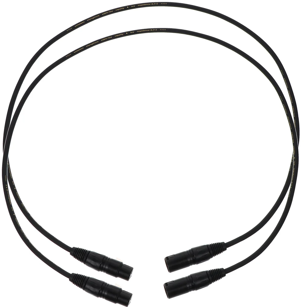 

3Pcs 3m Xlr Cable 3pin Microphone Wire Standard Slot Design Firm Connection for Microphones Speakers Xlr Cable