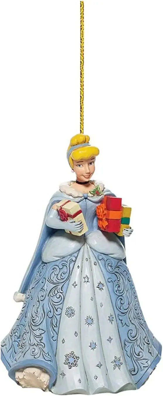 Disney Princess Królewna Śnieżka Kopciuszek Ariel Bell Figurki Anime Ozdoba Choinkowa Dekoracja Akrylowy Samolot Wisiorek Zabawki
