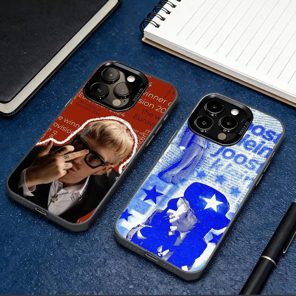 Чехол для телефона J-Joost K-Klein Rapper для iPhone 17, 16, 15, 14, 13, 12, 11 Plus, Pro Max, XS, цветной серебристый чехол-накладка
