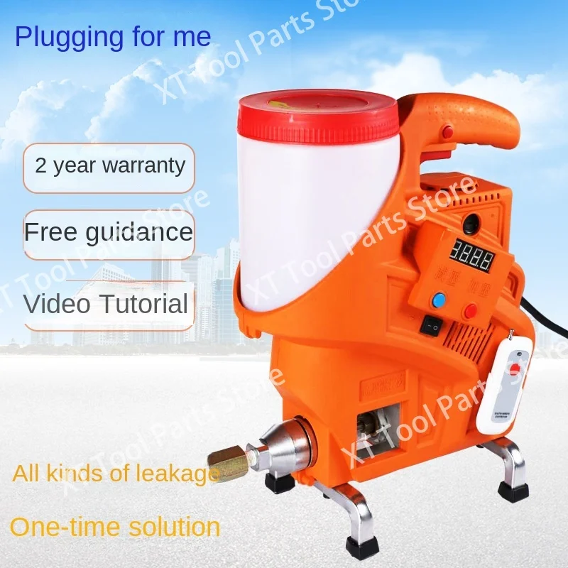 Grouting machine High pressure grouting machine Waterproof leak repair machine Water stop needle grouting Accessories Electric