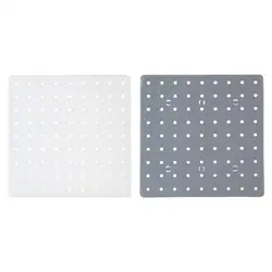 Wall Pegboard Pegboard DIY Easy Installation Hole Board Pegboard Wall Panel for Garage workshop Entrance Bathroom