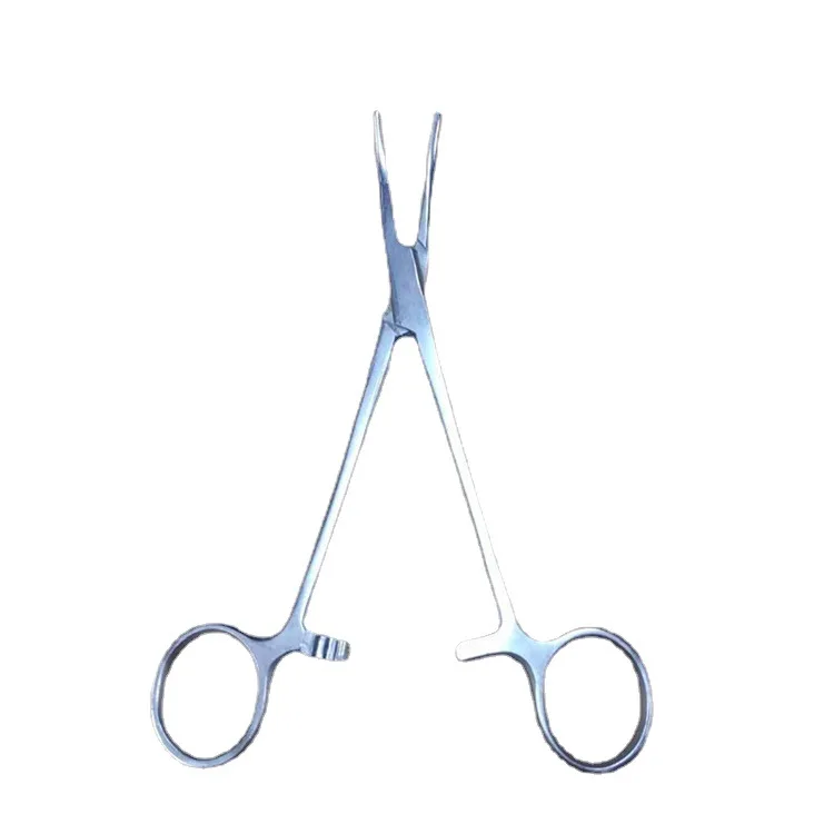 

Crooked-Bite Hemostatic Forceps Hook Remover Fishing Pliers Metal Clamp Fishing Gear Accessories